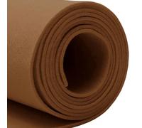 LUPATDY Tela de Fieltro Camello Claro 40cm x 250cm, Rollo de Fieltro por Metros, 3mm de grosor, Tela de Fieltró Color Liso para Patchwork, Costura, Manualidades, Decoración