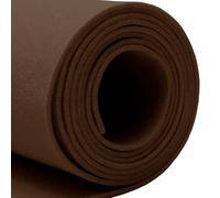 LUPATDY Tela de Fieltro Marrón Café 40cm x 250cm, Rollo de Fieltro por Metros, 2mm de Grosor, Tela de Fieltró Color Liso para Patchwork, Costura, Manualidades, Decoración