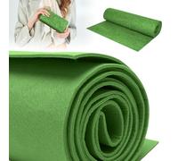LUPATDY Tela de Fieltro Verde 30cm x 250cm, Rollo de Fieltro por Metros, 3mm de grosor, Tela de Fieltró Color Liso para Patchwork, Costura, Manualidades, Decoración