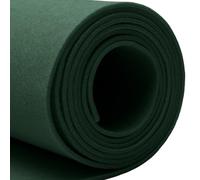 LUPATDY Tela de Fieltro Verde Oscuro 30cm x 250cm, Rollo de Fieltro por Metros, 2mm de grosor, Tela de Fieltró Color Liso para Patchwork, Costura, Manualidades, Decoración