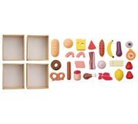 LUPILU® Accesorios para tienda de juguete (Set de cajas de alimentos)