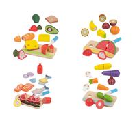 lupilu® Alimentos de juguete de madera