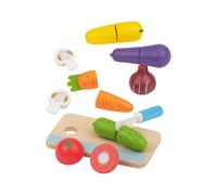 lupilu® Alimentos de juguete de madera (Verduras)