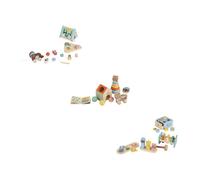 LUPILU® Cajas de madera para jugar y aprender