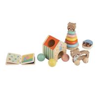 LUPILU® Cajas de madera para jugar y aprender (6-12 meses)