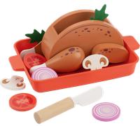 LUPILU® Comida de madera (Pollo asado)