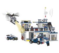 lupilu® Juego de construcción (comisaría)