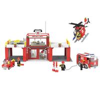 lupilu® Juego de construcción (Estación de bomberos)