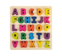 LUPILU® Juego de encajar letras / Puzzle de números / Puzzle de cuerpos
