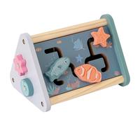 lupilu® Juguete de motricidad fina de madera con diseño de mundo submarino (Triángulo de habilidades motrices)