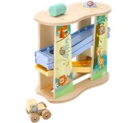 LUPILU® Juguetes de madera (Torre de bolas de madera 2en1)
