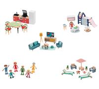 LUPILU® Muebles en miniatura de madera y juegos de muñecas