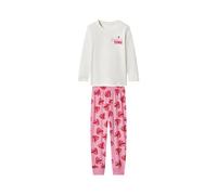 lupilu® Pijama largo infantil (Weiß/Pink, 98/104)