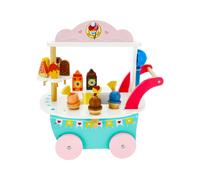 LUPILU® Tienda de dulces/Carrito de helados de madera (camion de helados)