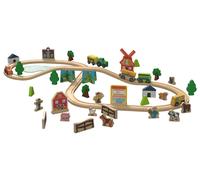 LUPILU® Tren de madera (Conjunto de granja)