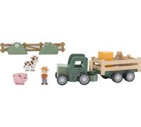 LUPILU® Vehículos de madera (Tractor de estilo rústico)