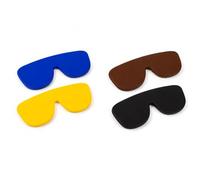 Lups The Case - Pack 4 Fundas Para Gafas De Vista o Sol de Silicona Flexible, Ultraligera - 29g - Protección Resistente y Lavable, Diseño Universal Adaptable, Estuche Compacto | Elige Tus Colores