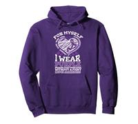 Lupus Awareness Wear Purple for Myself Regalo de Apoyo Sudadera con Capucha