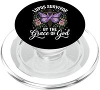 Lupus Survivor by The Grace of God Enfermedad Autoinmune PopSockets PopGrip para MagSafe