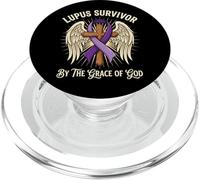 Lupus Survivor by The Grace of God Enfermedad Autoinmune PopSockets PopGrip para MagSafe