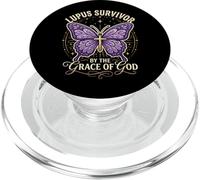 Lupus Survivor by The Grace of God Enfermedad Autoinmune PopSockets PopGrip para MagSafe