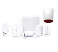 Lupus XT1 Plus Smart Home - Kit de alarma para el hogar con mando a distancia + teclado V2 + sirena exterior V2 + Mini Plug & LE202 V3 Wifi HD cámara | Protección de vídeo y antirrobos todo en uno