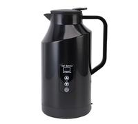 Luqeeg 1500ML Hervidor de Agua Portátil, Hervidor Eléctrico para Coche Calentador de Agua para Café y Té Auto Apagado Jarra Térmica Aislada para Negocios, Viajeros en Coche