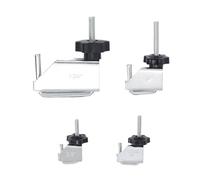 Luqeeg 4 Alicates para Pellizco de Manguera, Alicates para Manguera, Herramienta de Abrazadera de Línea de Fluido con Tamaños de 38 Pulgadas, 12 Pulgadas, 1 en 1, 34, Ideal para Mangueras de Freno