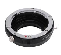 Luqeeg Adaptador de Montura de Lente, Convertidor de Lente a Adaptador Pen F para Cámaras F AI a Pen F FT FV Series con Enfoque Manual, Construcción de Aleación de Aluminio