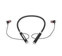 Luqeeg Auriculares Bluetooth con Banda para el Cuello, Auriculares Magnéticos de Tiempo de Reproducción 8H con Micrófono IPX5 Resistente Al Agua y con Cancelación de Ruido, Ideales para Deportes,