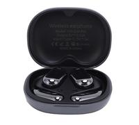 Luqeeg Auriculares de Traducción del Idioma IA, Auriculares de Traductor de Lenguaje de Orejas Abiertas en Tiempo Real, Dispositivo de Traducción con Pantalla Táctil, para Viajes, Negocios, (Grey)