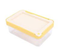 Luqeeg Caja de Almacenamiento para Cortador de Mantequilla, Recipiente Hermético de Plástico PP con Cortador Incorporado para Porcionar Fácilmente, para Encimera de Refrigerador de Cocina