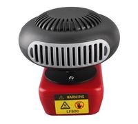 Luqeeg Calentador a Batería, Calentador Portátil de 200 W, de Rotación de 360 grados con 2 Ajustes de Temperatura, Inalámbrico Silencioso y Seguro, Ideal para Garaje, Oficina, Camping y Coche