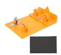 Luqeeg Cortador de Botellas de Vidrio, Cortador de Vidrio para Botellas, Herramienta de Corte para Cortar Vino, Cerveza, Tarros de Albañil, Whisky, Botellas Redondas Y Ovaladas(Amarillo)