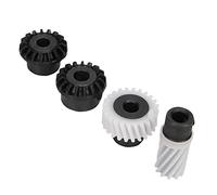Luqeeg Engranaje Impulsor de Metal de 4 Piezas, Piñón Cónico Sólido y Duradero con Instalación Simple, Ideal para Máquinas de Coser Domésticas 500 507 509 513 514 518 522