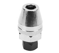 Luqeeg Extractor de Pernos de Accionamiento de 3/8 pulg., Extractor de Pernos Rotos Universal de Acero de Aleación Tratado Térmicamente con Cromado para Redondeados de 1/4 pulg.
