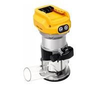 Luqeeg Fresadora Compacta, Motor Sin Escobillas de 30000 RPM 6 Velocidades Carpintería Fresadora Eléctrica Inalámbrica y Kit de Brocas Cortadora de Madera para la Serie