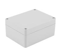 Luqeeg Gabinete de Proyecto Eléctrico de Plástico ABS IP65, Caja de Conexiones de Polvo con Material Ignífugo Fuerte, Buen Aislamiento de Rendimiento de Sellado para Caja de Instrumentos Al Aire