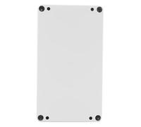 Luqeeg Gabinete de Proyecto Eléctrico de Plástico ABS IP65, Caja de Conexiones de Polvo con Material Ignífugo Fuerte, Buen Aislamiento de Rendimiento de Sellado para Caja de Instrumentos Al Aire