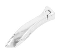 Luqeeg Herramienta de Gancho para Alfombras, Cuchillo de Tiburón Resistente, Cuchillo para Cortar Pisos Plástico PVC para Pisos para Cuchillas de Gancho Cóncavas de Uso Estándar