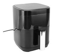 Luqeeg Horno de Freidora Eléctrica con Ventana de Vista, 8 en 1 Freidora Digital Antiadherente Compacta con Control Preciso y Pantalla Táctil LCD para Cocina, (Enchufe de la UE 220V)