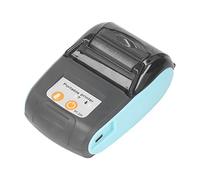 Luqeeg Impresora Térmica de Recibos, 58 Mm, Inalámbrica, con Bluetooth y Múltiples Conexiones. Impresora Portátil de Recibos para el Sector de la Restauración y la Industria Textil. (Sin Estuche)