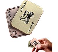 Luqeeg Juguetes Magnéticos de Metal para Inquietos, Juguetes para Adultos con Monedas, Juguetes para Inquietos con Forma de Mano de Póquer de Metal, Bloques Magnéticos para Adultos