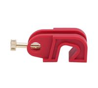 Luqeeg Kit de Dispositivo de Bloqueo del Interruptor Eléctrico, Nylon Acepta un Candado de Seguridad con un Bloqueo de Abrazadera Universal de Grillete de ≤7 Mm con 20 Etiquetas