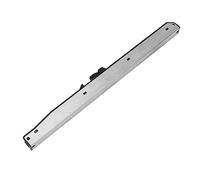 Luqeeg Kit de Herrajes para Amortiguador de Puerta de Granero, Mecanismo de Cierre Suave para Puerta de Granero, Amortiguador de Resorte POM de Acero Inoxidable sin Perforaciones, Deslizamiento