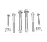 Luqeeg Kit de Tornillos para el Brazo de Control Delantero Inferior Interior, Recambio de la Protección de Rueda para Ext 2002-2013 13859 11561429 15733534 15046285 15733533