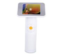 Luqeeg Microscopio Digital Portátil 1600X para Niños, Microscopio de Bolsillo Portátil con Pantalla HD 4K de 2,8 Pulgadas, Juguete Educativo Stem con Luces LED para Fotos y Vídeos, Ideal para Niñas