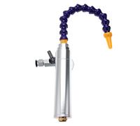 Luqeeg Pistola de Aire Seco Frío Caliente 160mm, Pistola de Enfriamiento Seco por Vórtice con Tubo Flexible para Proceso de Secado Enfriamiento Mecánico (Tipo estándar + tubo de aislamiento térmico)