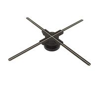 Luqeeg Proyector de Holograma 3D, 520x520mm 624LED WiFi 2K HD Pantalla de Ventilador Holográfica 3D Proyector de Publicidad Holográfica Inteligente Naked Eye, Compatible con Aplicaciones Móviles(#2)