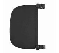 Luqeeg Reposapiés para Cochecito, Reposapiés Ajustable de 3 Velocidades con Extensión de 21 Cm, de Tela Oxford Transpirable con Ajuste Seguro, Ideal para Cochecitos YOYA, VOVO y KIBB, Gris (BLACK)